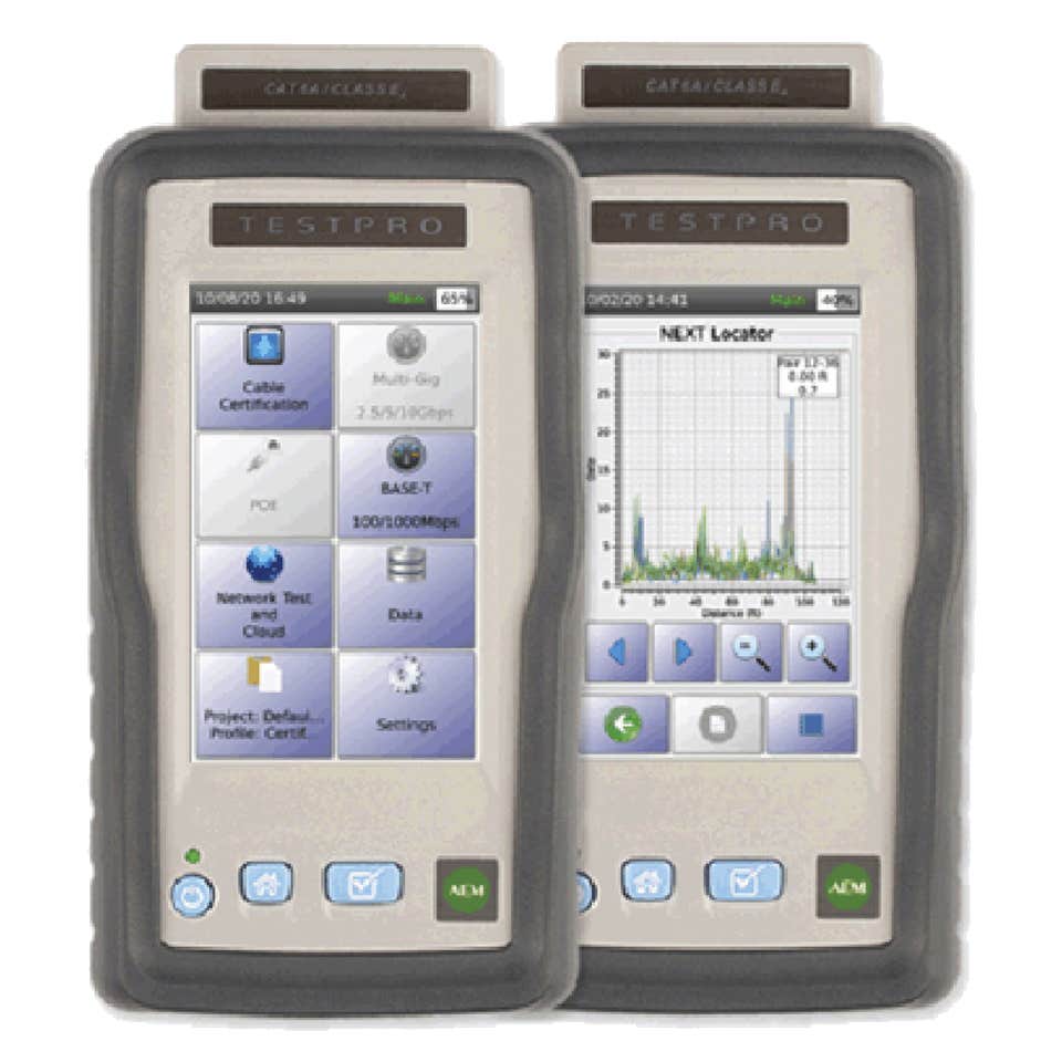 TESTPRO CV100-K50 Copper Cable Certifier