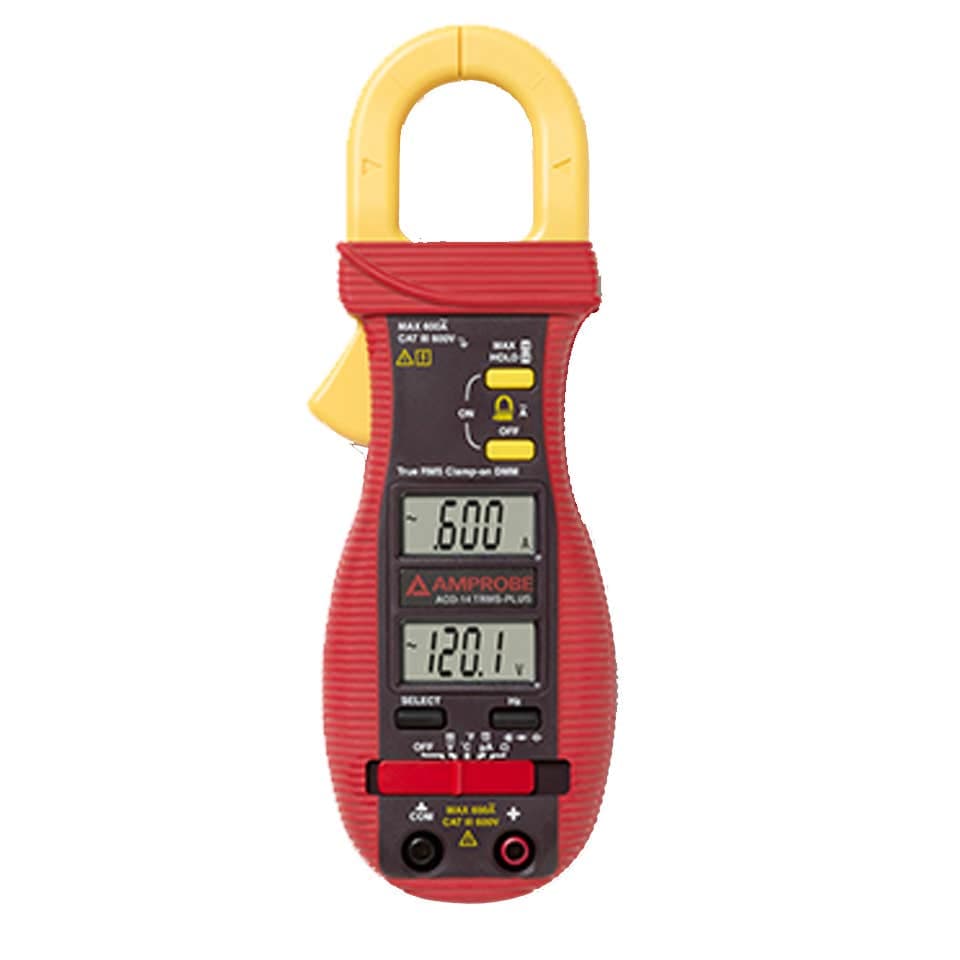 Amprobe ACD-14 TRMS-PLUS Dual Display Digital Clamp Multimeter