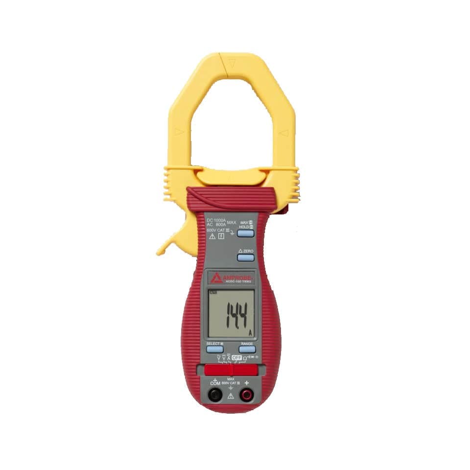 Amprobe ACDC-100 TRMS 1000A AC/DC Digital Clamp Meter 