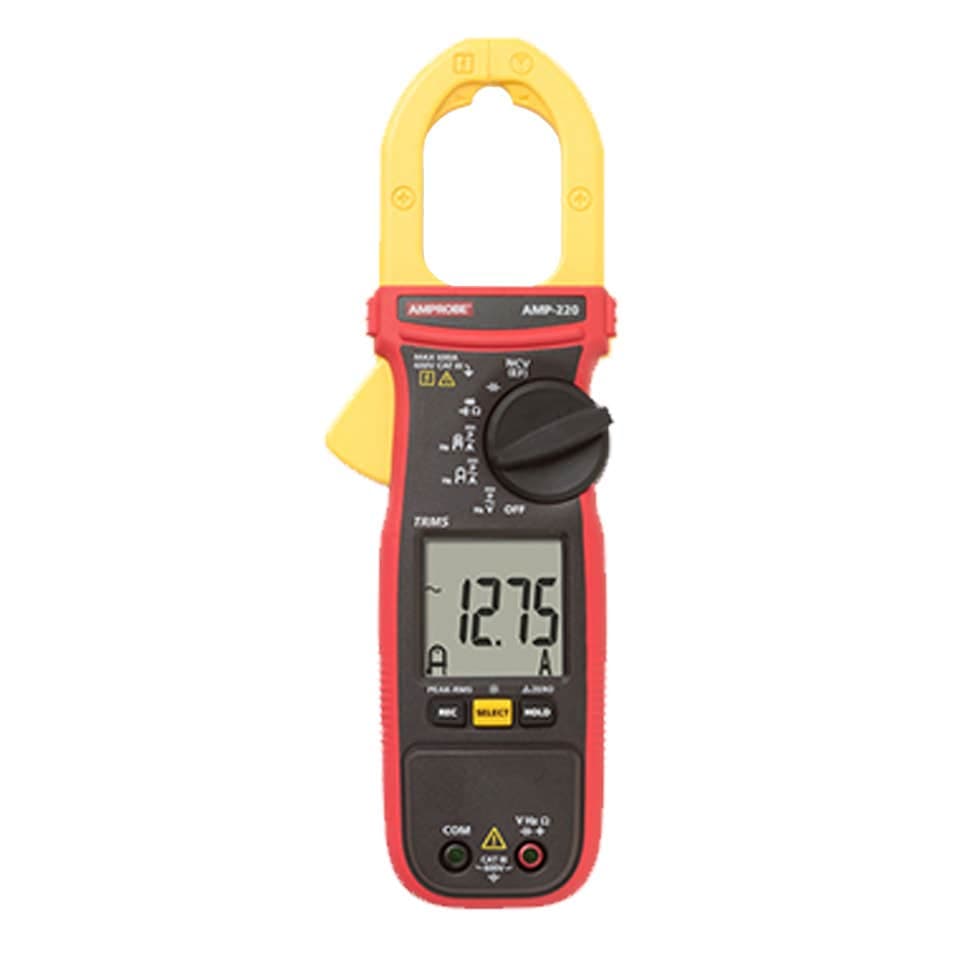 Amprobe AMP-220 600A AC/DC True-RMS Clamp Meter