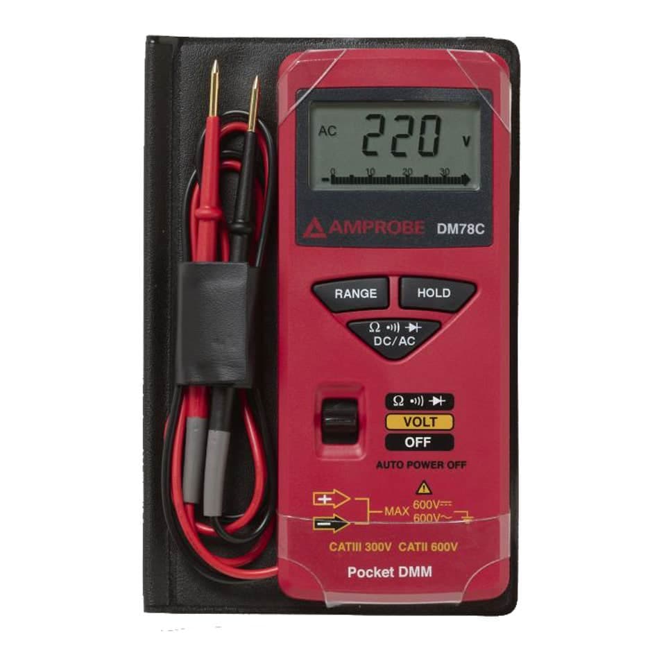 Amprobe DM78C Credit Card Size Multimeter