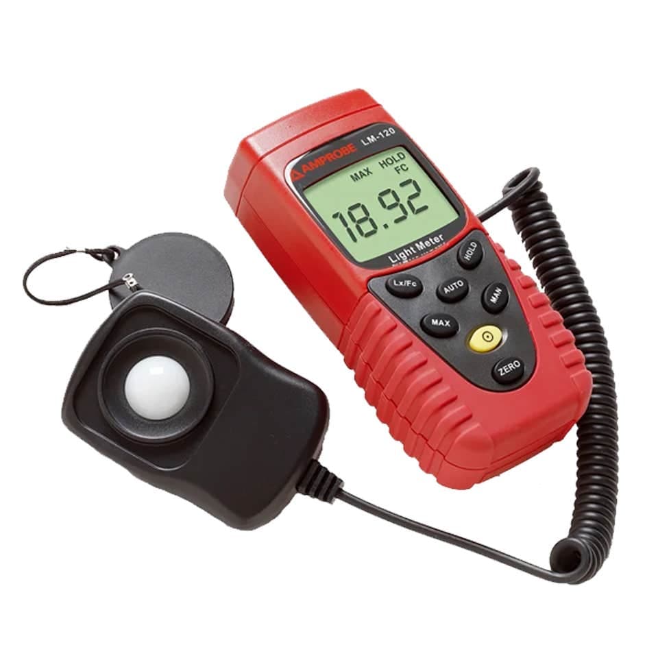 Amprobe LM-120 Light Meter with Silicon Photodiode and Filter  - Image 2