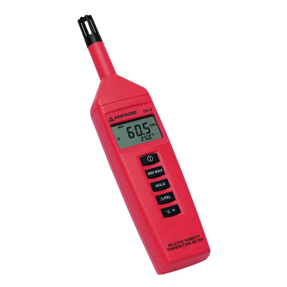 Amprobe TH-3 Relative Humidity Temperature Meter - Image 2