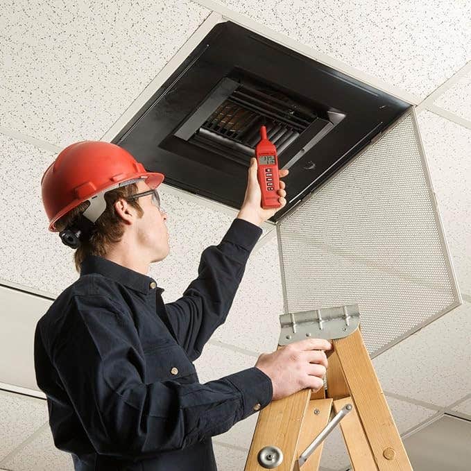 Amprobe THWD-3 Relative Humidity Temperature Meter with Wet Bulb & Dew Point - Image 3