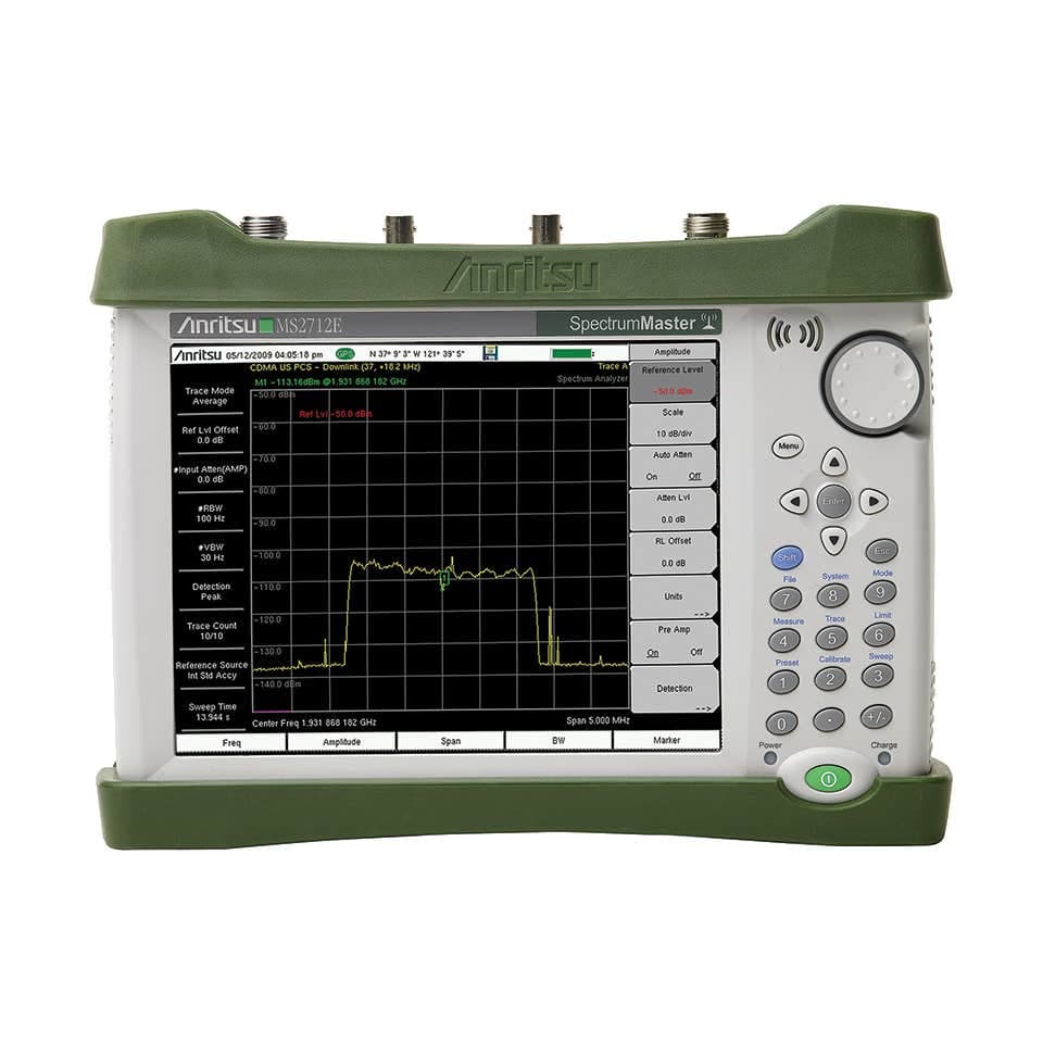 Anritsu MS2712E 4GHz Spectrum Analyser w Tracking Gen & GPS - Image 2