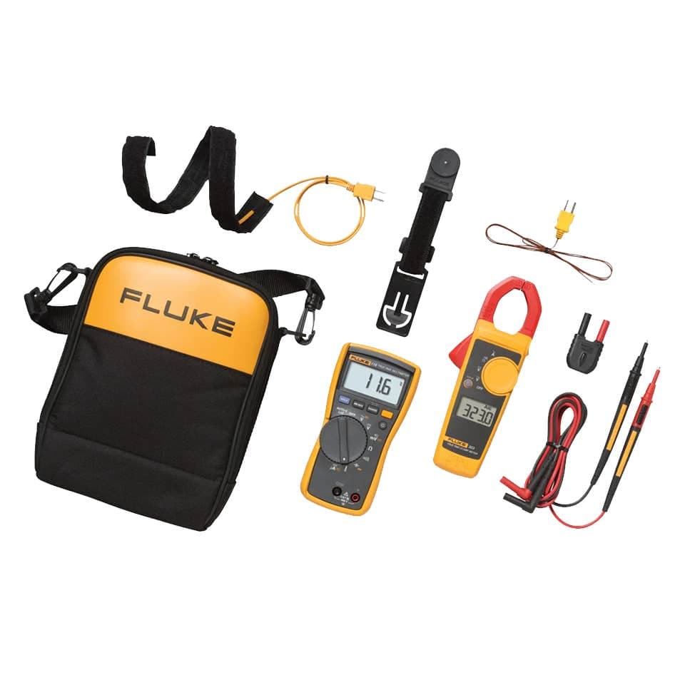 Fluke 116/323 HVAC Combo Kit - Includes Multimeter and Clamp Meter
