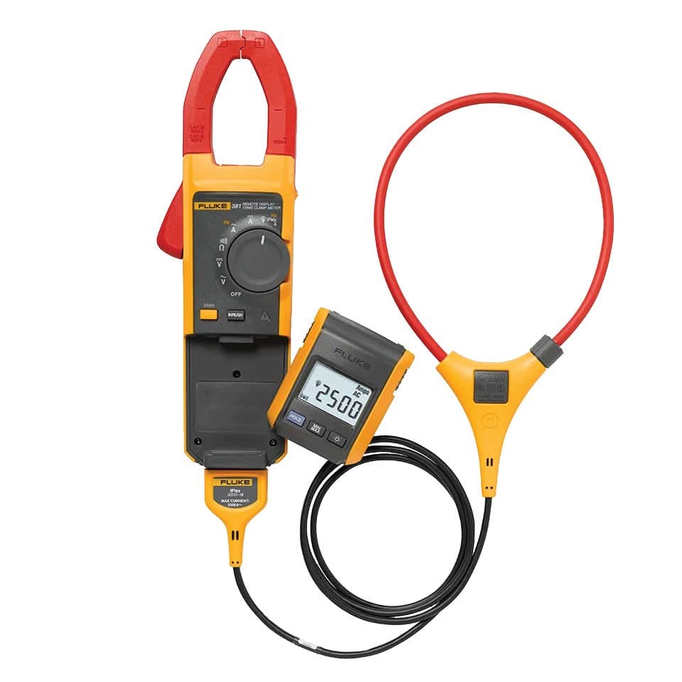 Fluke 381 Remote Display True RMS AC/DC Clamp Meter with iFlex® - Image 2