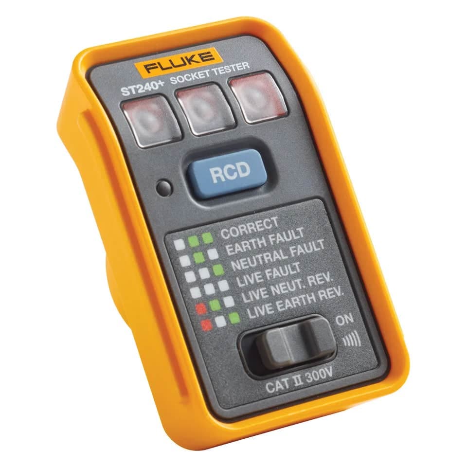 Fluke ST240+ 230V RCD Power Outlet Tester - Image 3