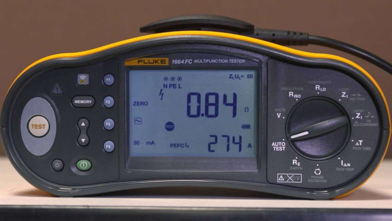 Fluke 1663 FVF Installation Tester - Image 3