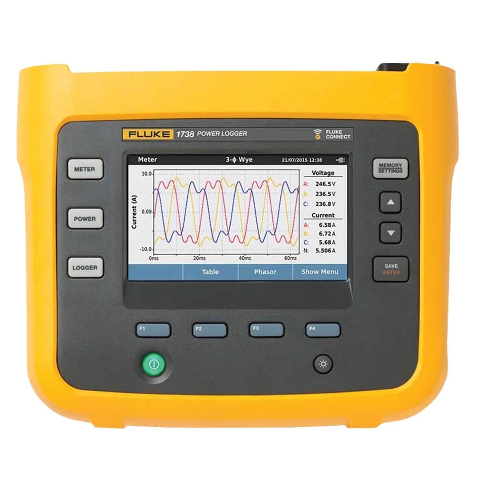 Fluke 1738 Power & Energy Logger - Image 2