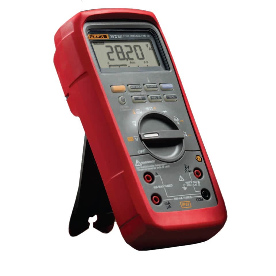 Ex-Rental Fluke 28II EX Intrinsically Safe True-RMS Multimeter (201636)
