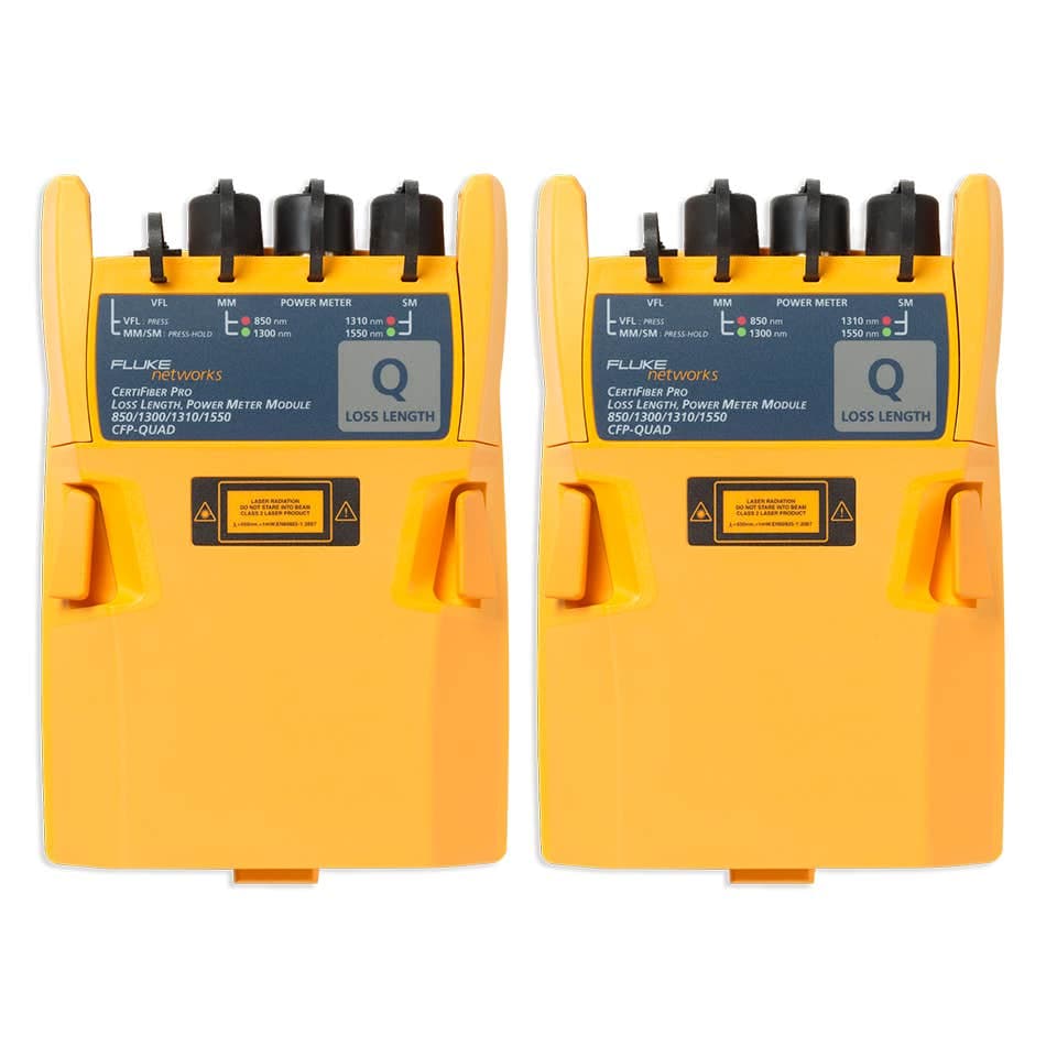 Fluke CertiFiber Pro MM-SM Optical Loss Test Set