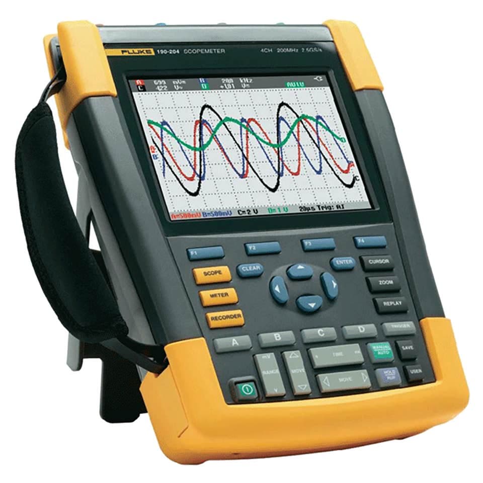 Fluke 200 MHz 4 CH ScopeMeter 190-204/S
