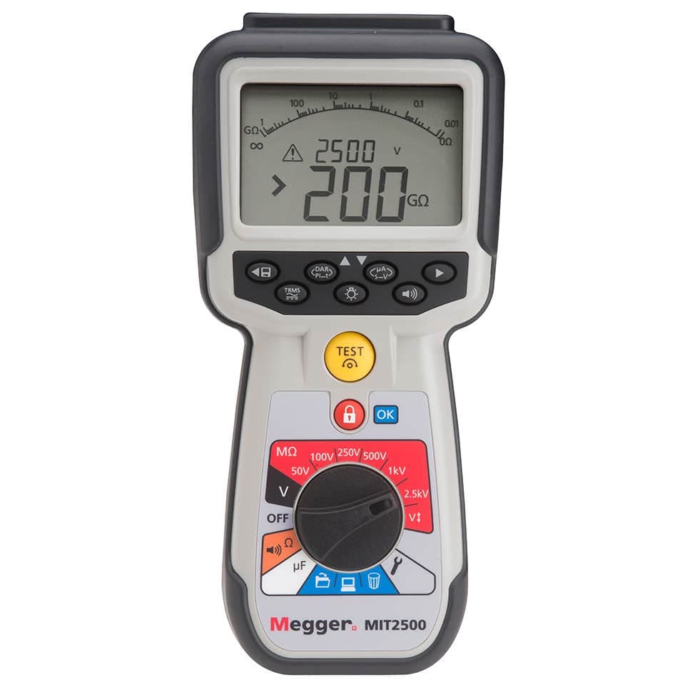 Megger MIT2500 Insulation Tester (2.5 kV) - Image 3