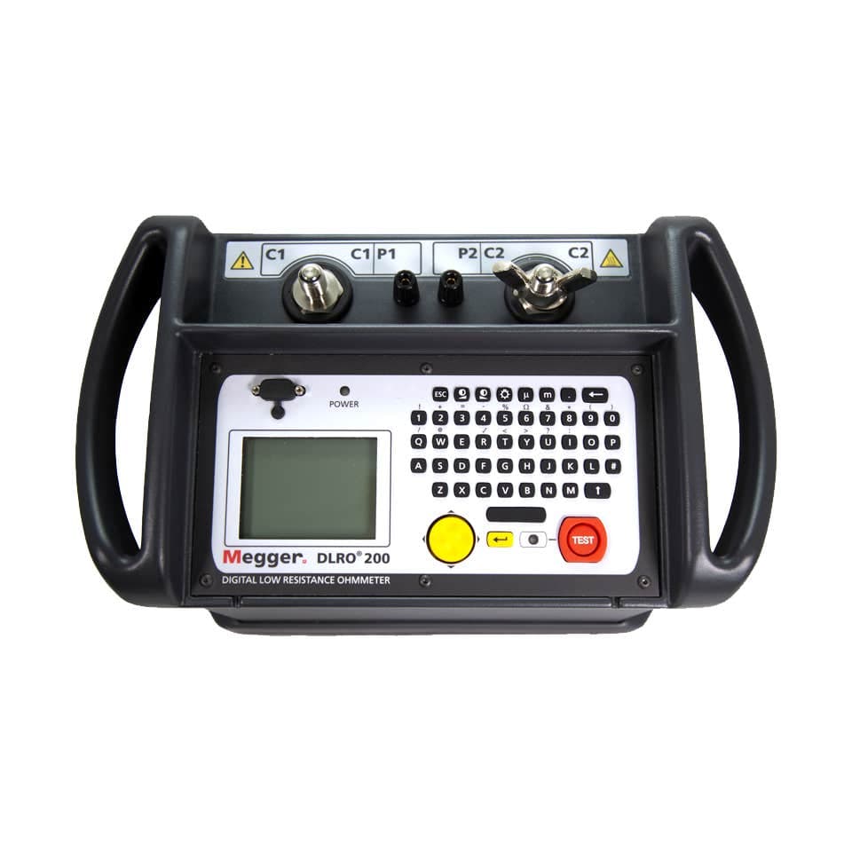 Megger DLRO200-EN Ducter Ohmmeter