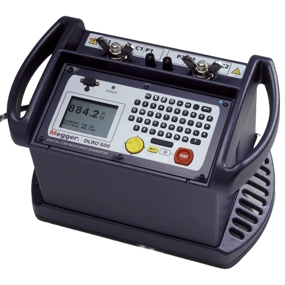 Megger DLRO600 Ductor Ohmmeter (No Lead Set) - Image 3