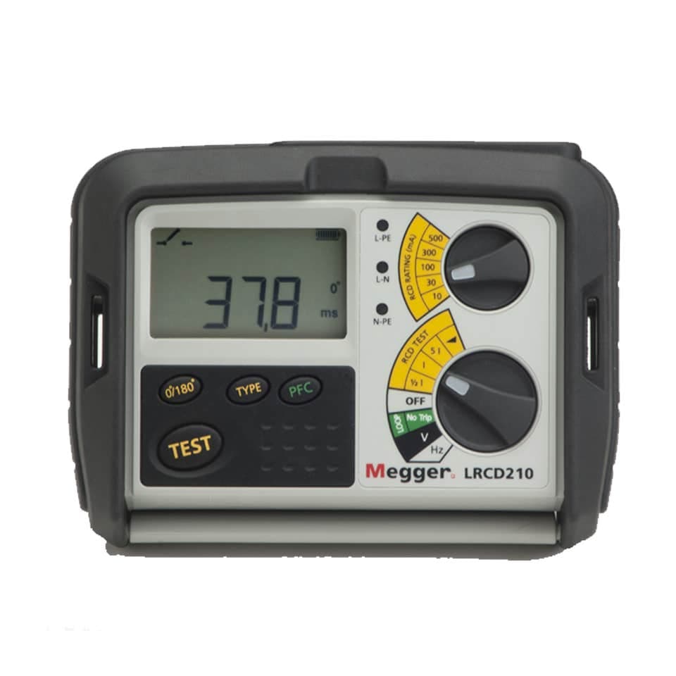 Megger LRCD210 Loop Impedance & RCD Tester EN-AU