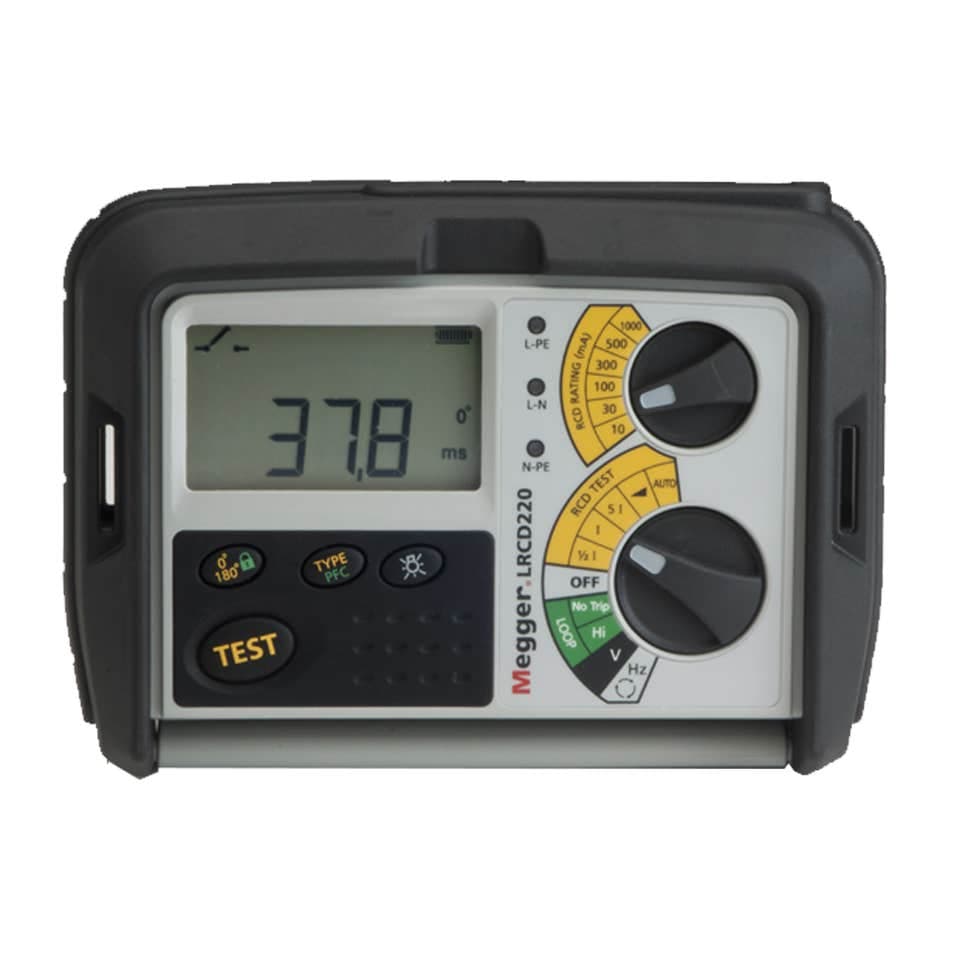Megger LRCD220 Loop Impedance & RCD Tester EN-AU