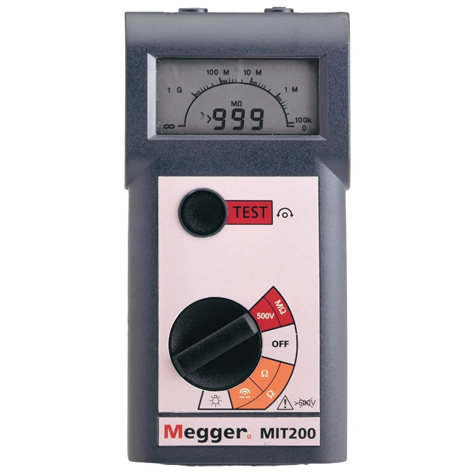 Megger MIT200 Insulation Tester EN - Image 4