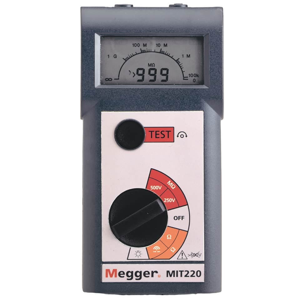 Megger MIT220 Insulation Tester EN - Image 3