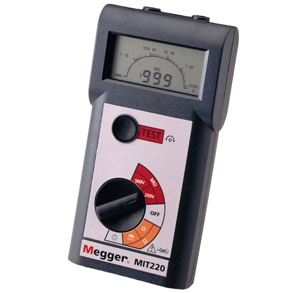 Megger MIT220 Insulation Tester EN