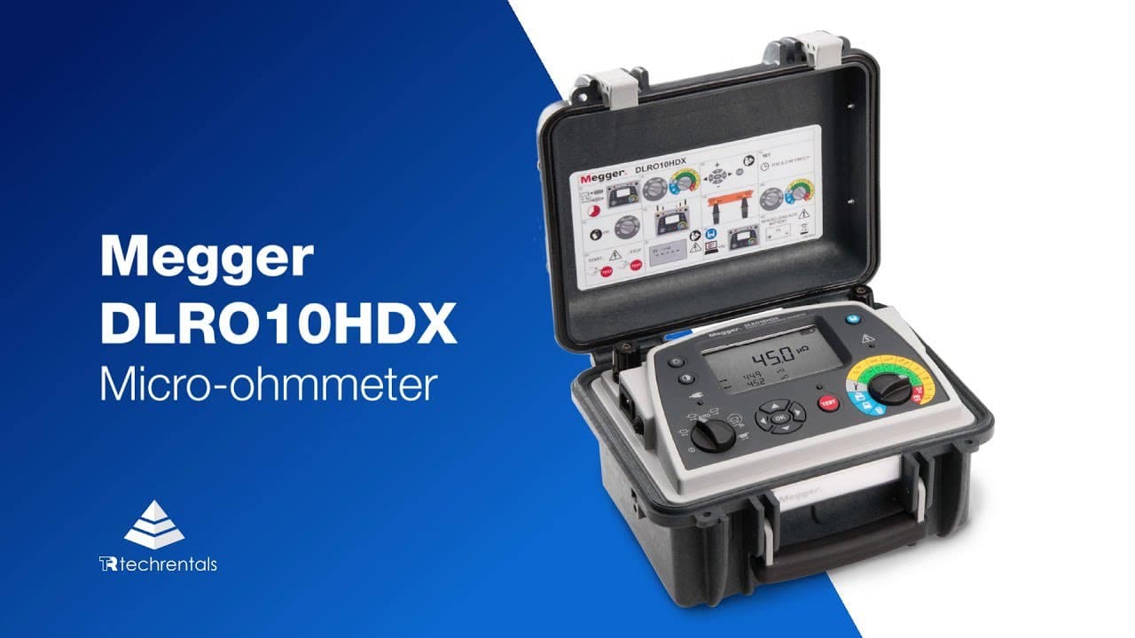 Megger DLRO10HDX Micro-ohmmeter - Image 3