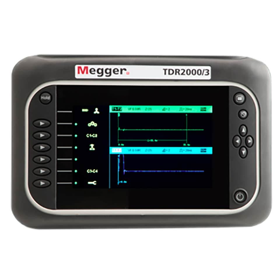 Megger TDR2000-3P Dual Channel TDR Cable Fault Locator - Image 2