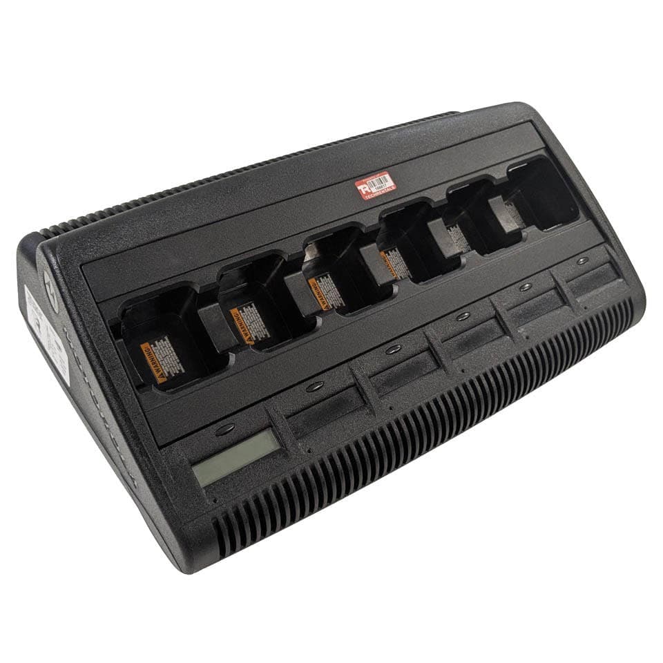 Ex-Rental Motorola Moto Trbo Impres 6 Bay Multi Charger