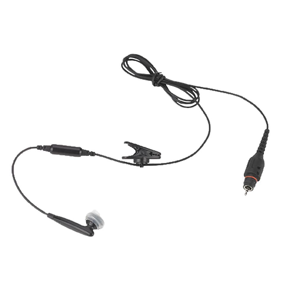 1-WIRE EARBUD,116CM CORD,BLACK