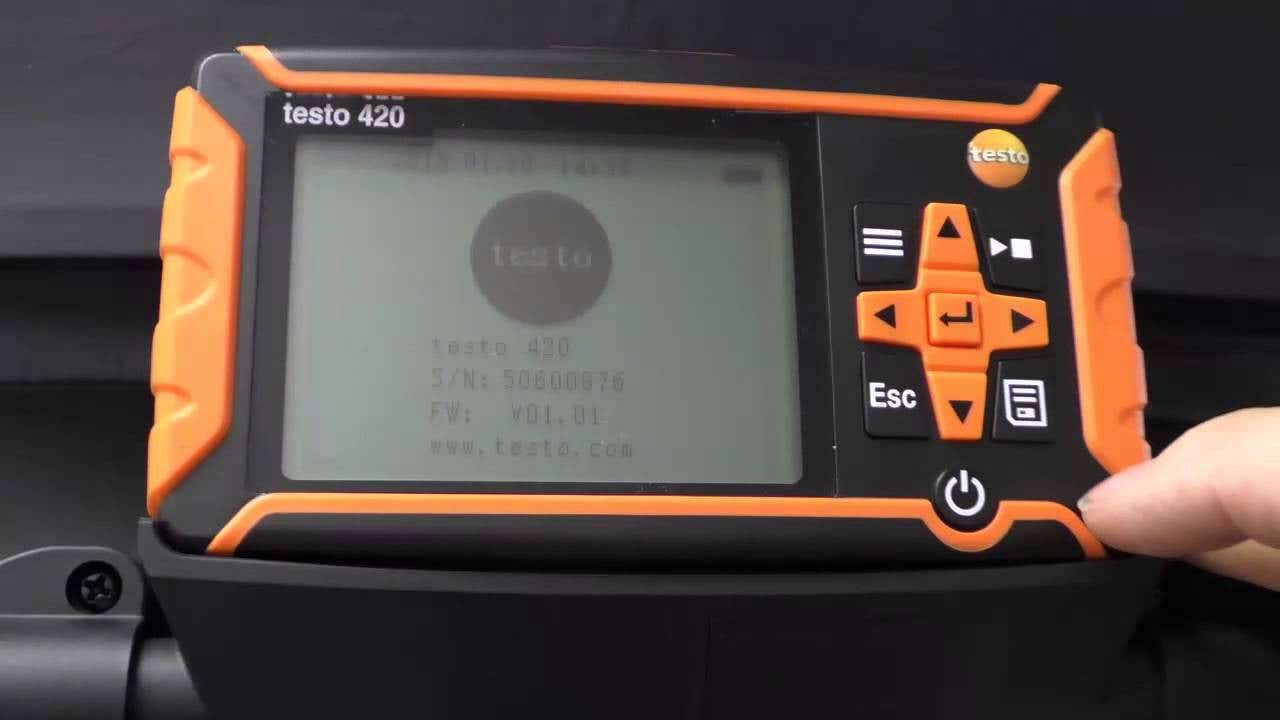 Testo 420 Air balancing flow hood system - Image 3