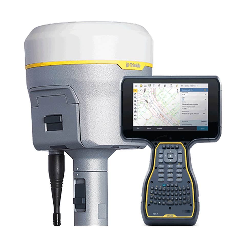 Trimble R12 LT UHF Rover with Controller - Image 2