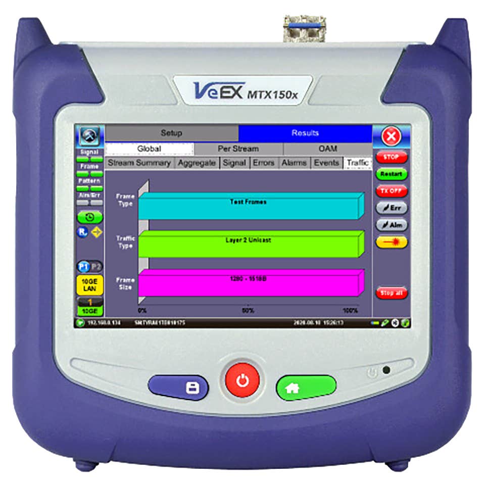 VeEX Ethernet Services Test Set 10G - Image 2
