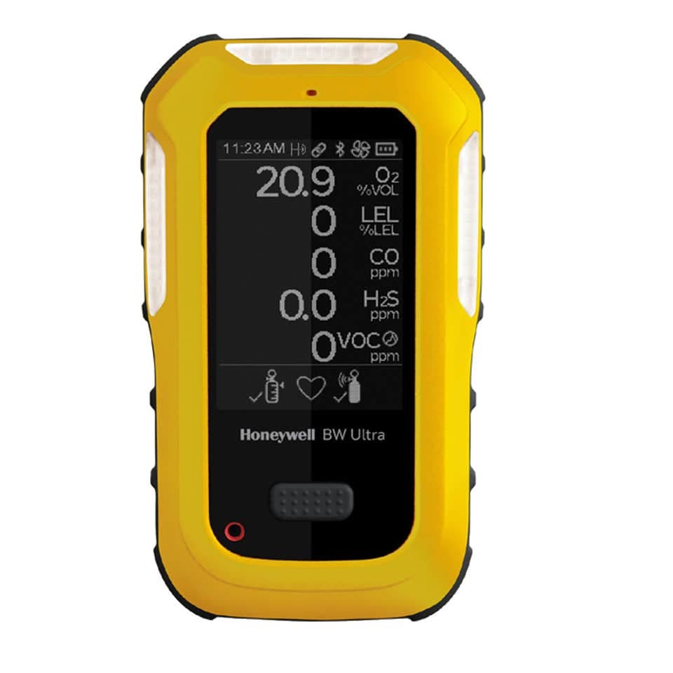 BW Ultra 4 gas + PID pumped gas detector