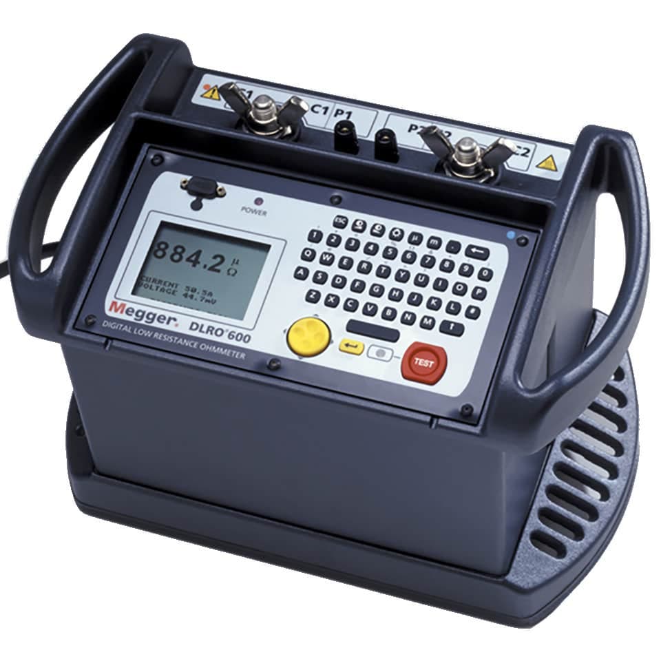 Megger DLRO 600 Digital Micro-ohmmeter - High Current
