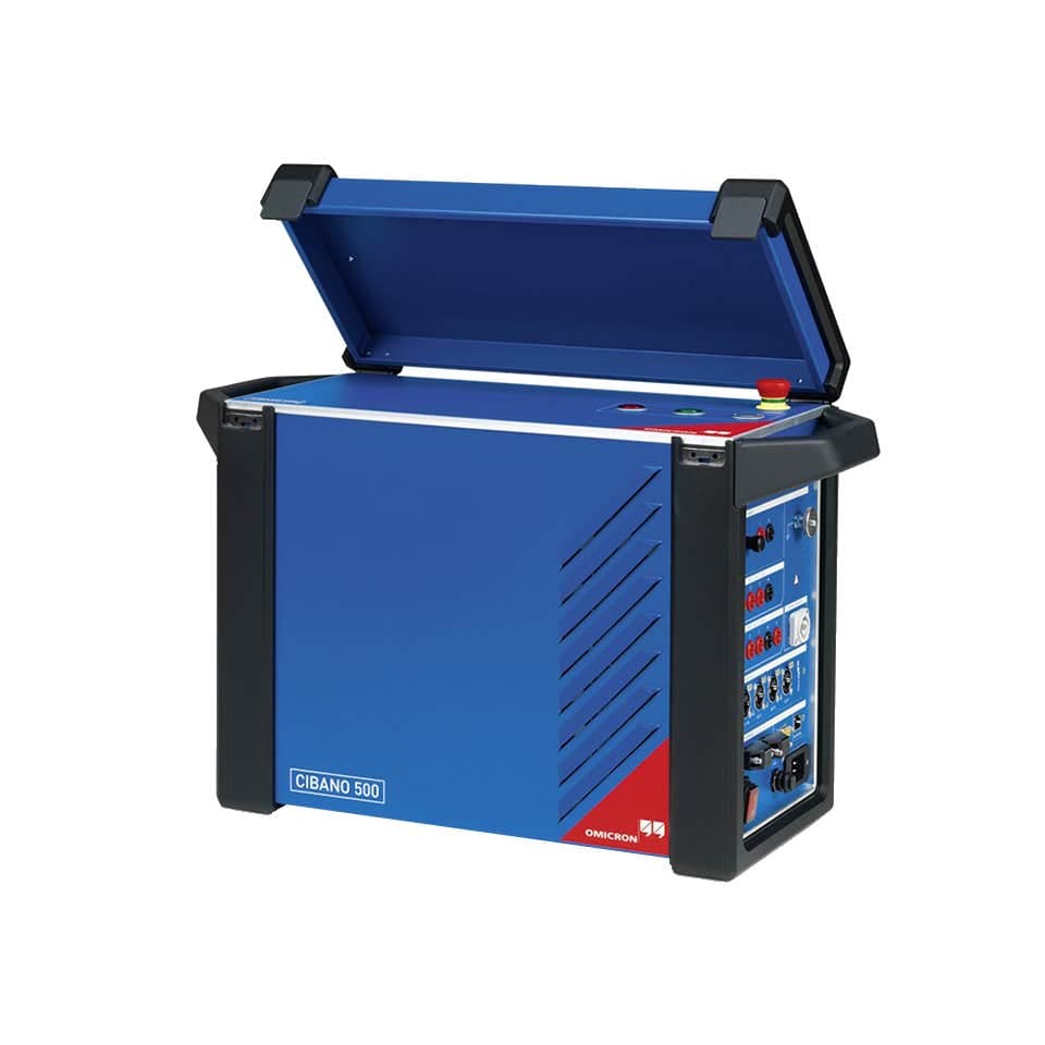 Omicron Cibano 500 circuit breaker test system