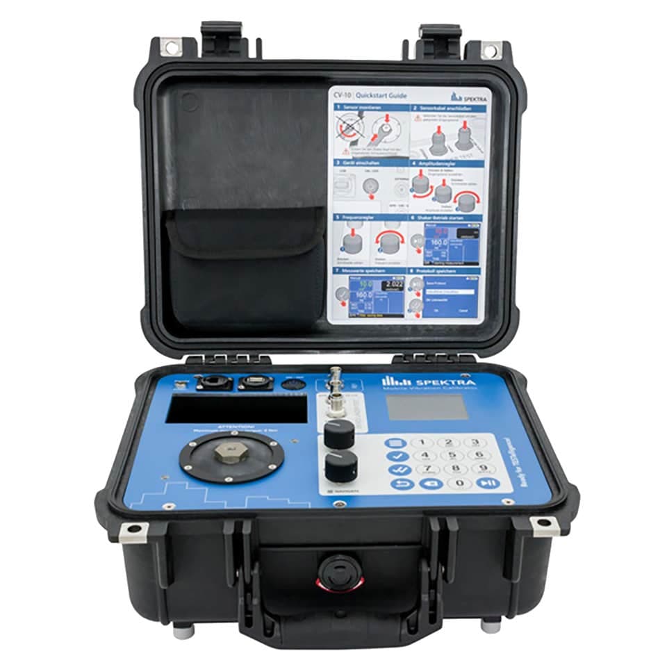 Spektra CV-10 portable vibration calibrator